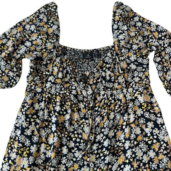 Volcom Women's J'Taime This Dress Floral Mini, S - Picture 7 of 12